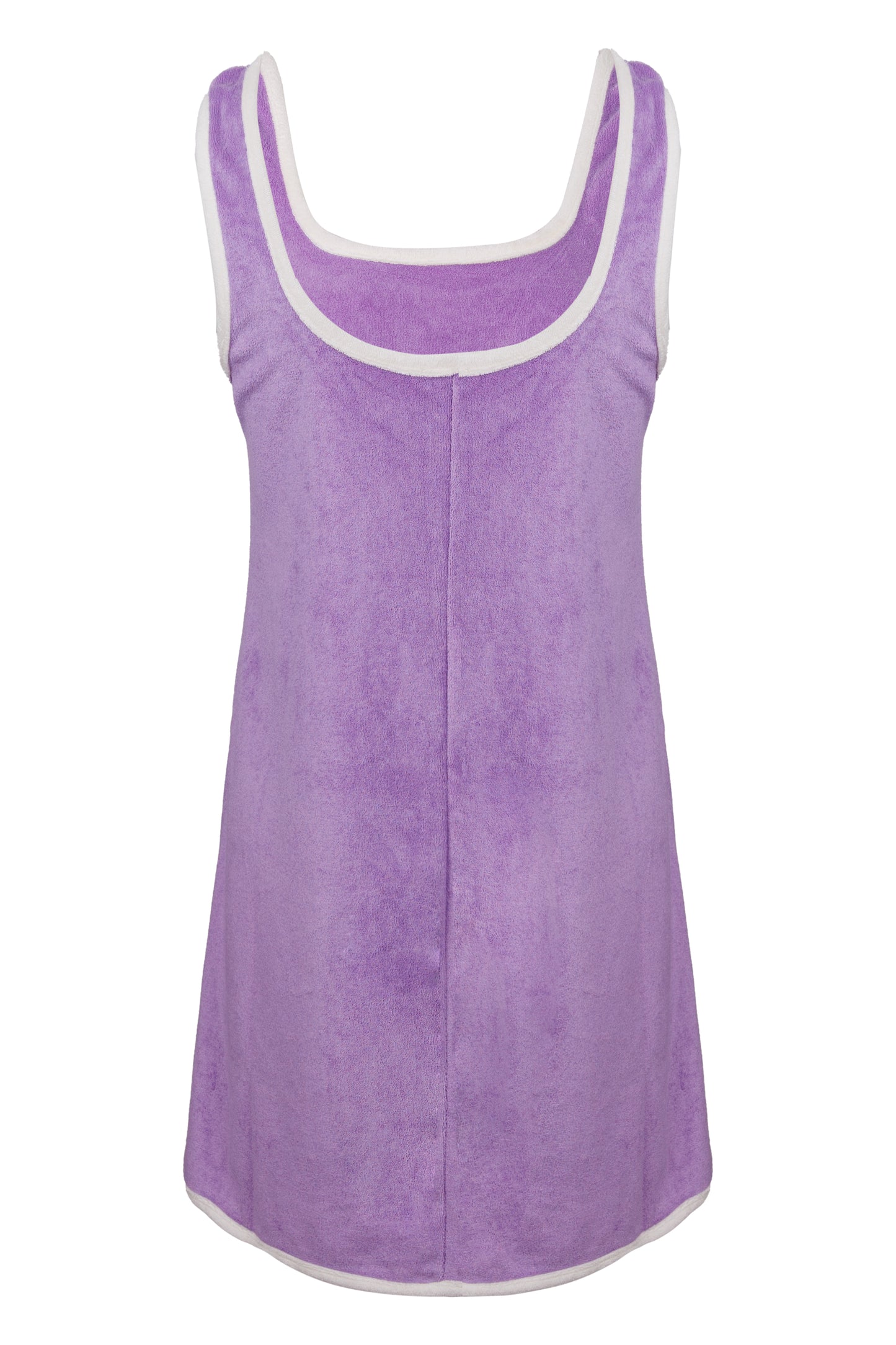 Load image into Gallery viewer, Terry Mini Dress Lavender
