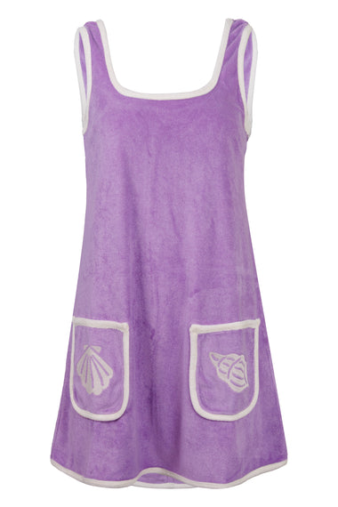 Terry Mini Dress Lavender