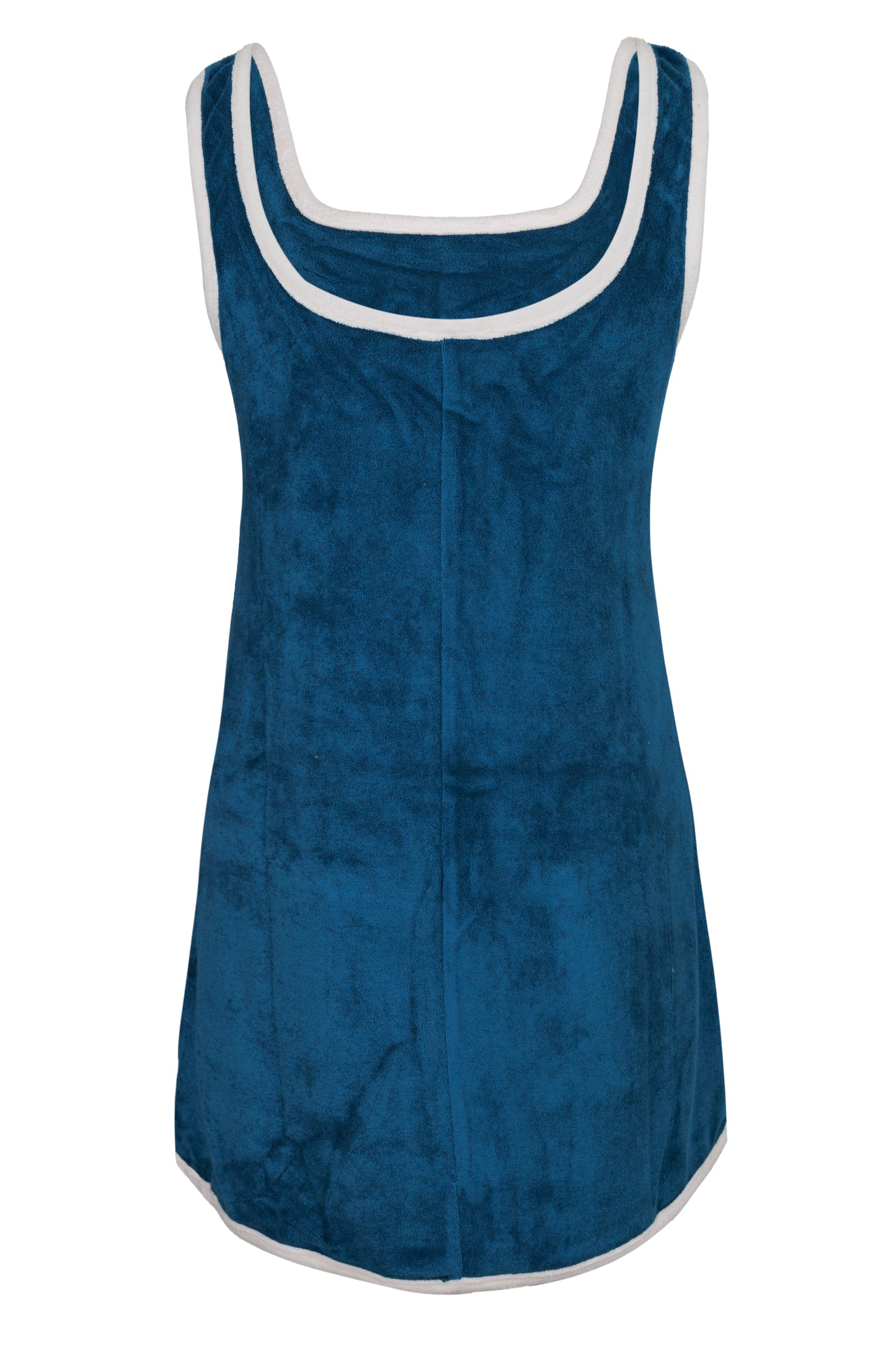 Load image into Gallery viewer, Terry Mini Dress Navy
