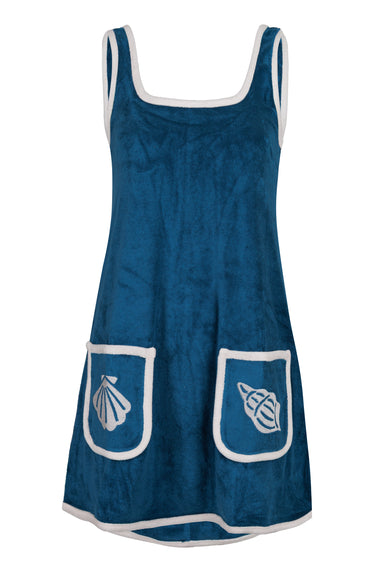 Terry Mini Dress Navy