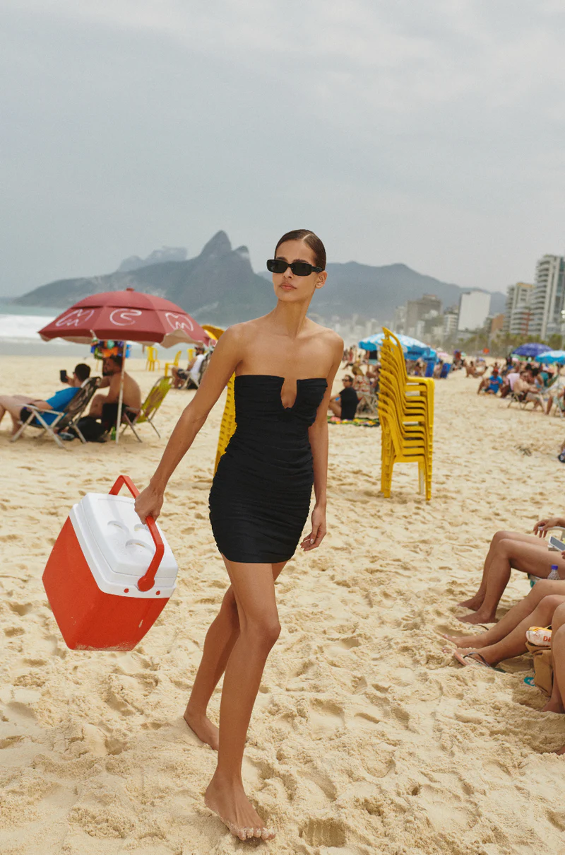 Magalenha Mini Dress Black - Dress