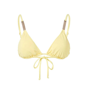 Maldives Yellow Bikini Top - Bikini Top