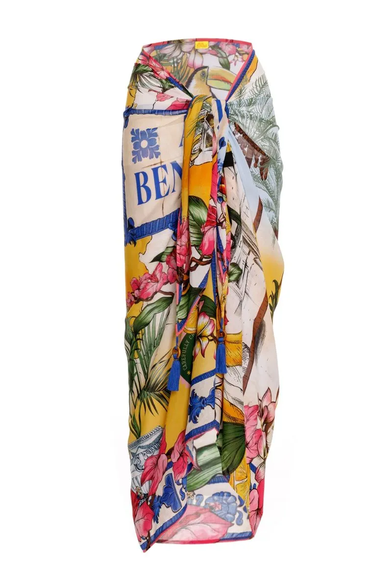 Load image into Gallery viewer, Marine Ventura Pareo - ONE SIZE - Sarong
