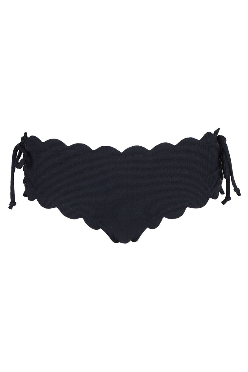 Spring Tie Bikini Bottom Black/Indigo