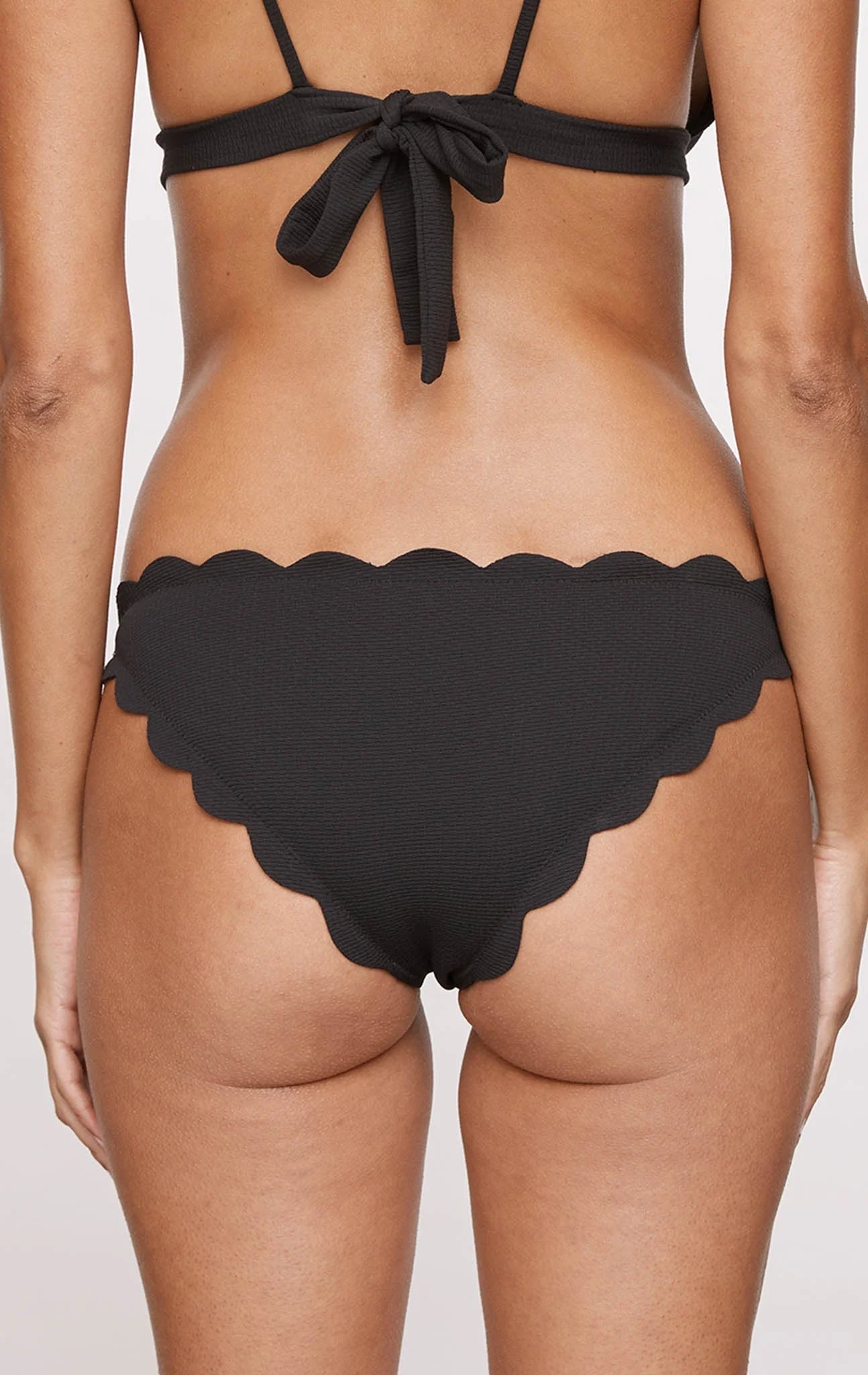 Load image into Gallery viewer, Antibes Bottom Black/Indigo - Bikini Bottom
