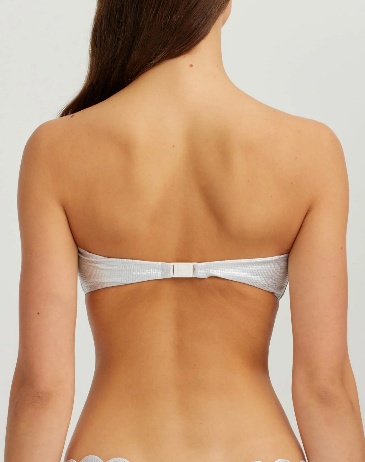 Load image into Gallery viewer, Antibes Top Silver - Bikini Top
