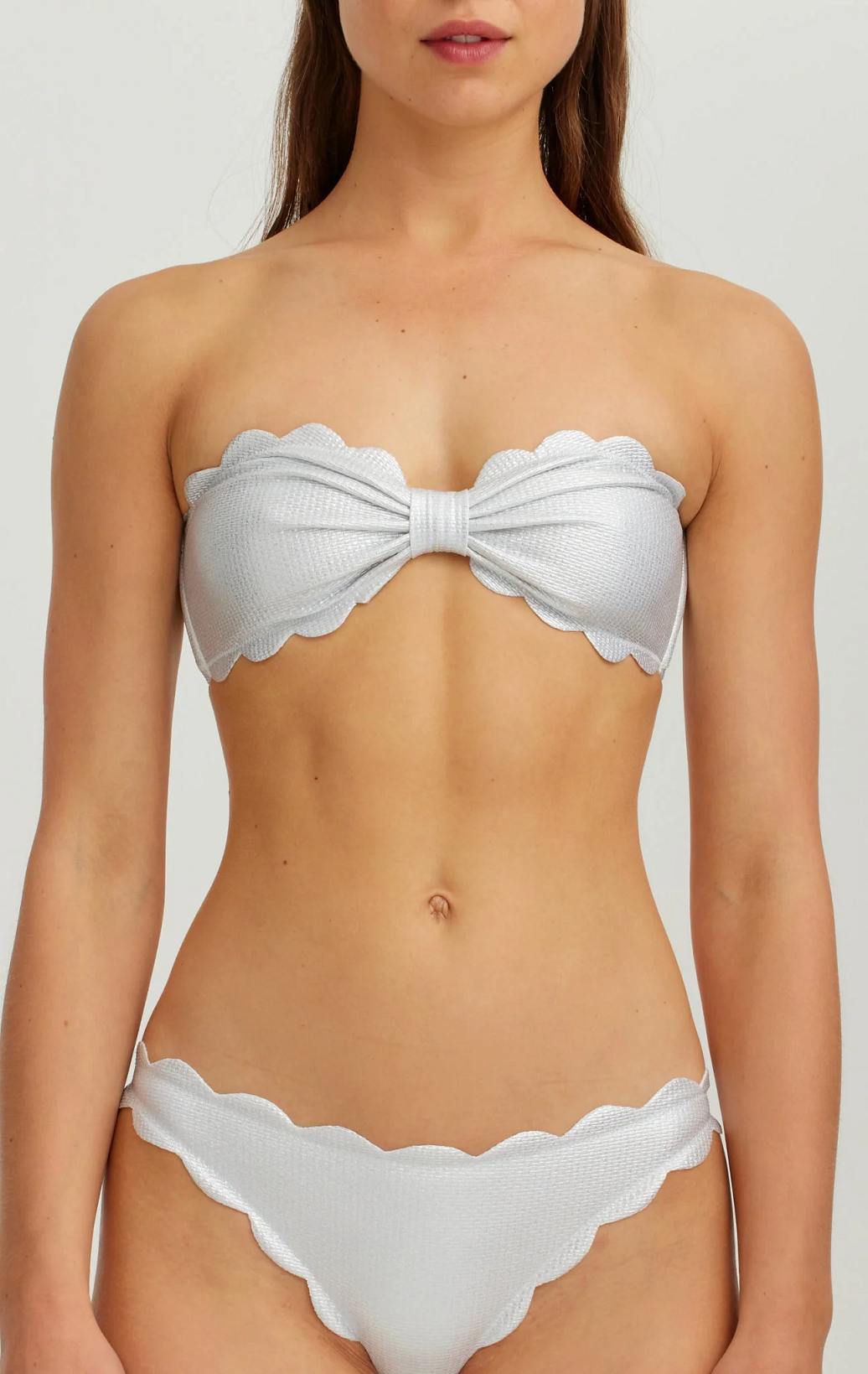 Antibes Top Silver - Bikini Top