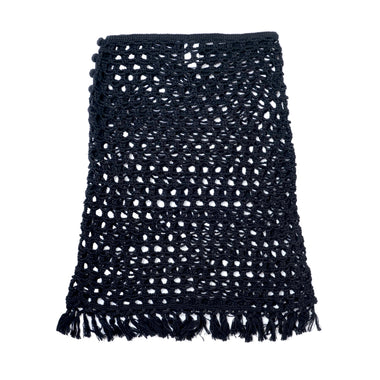 Marysia Crochet Mini Skirt Black - Skirt