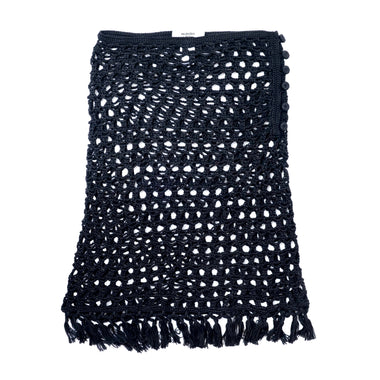 Marysia Crochet Mini Skirt Black - Skirt