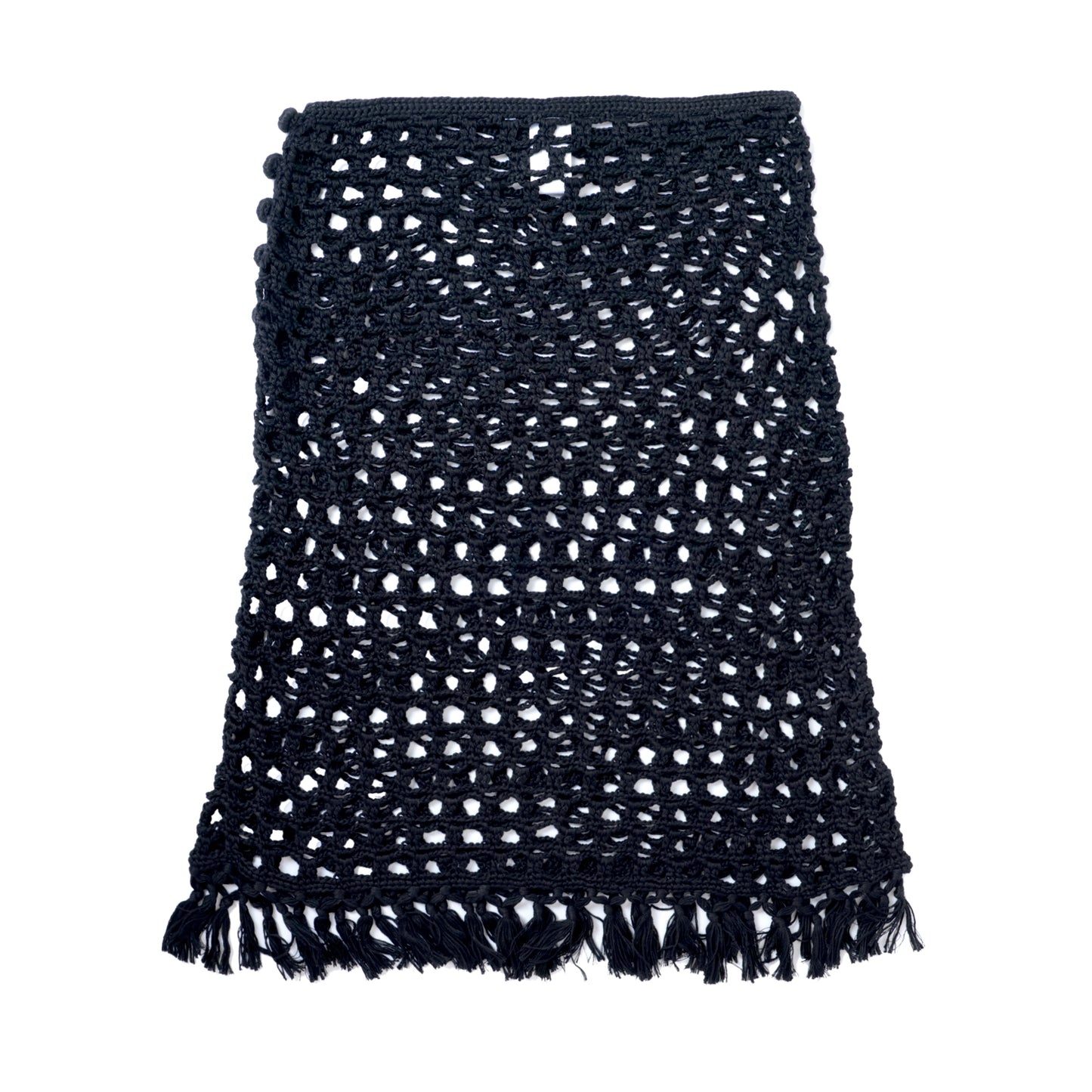 Load image into Gallery viewer, Marysia Crochet Mini Skirt Black - Skirt
