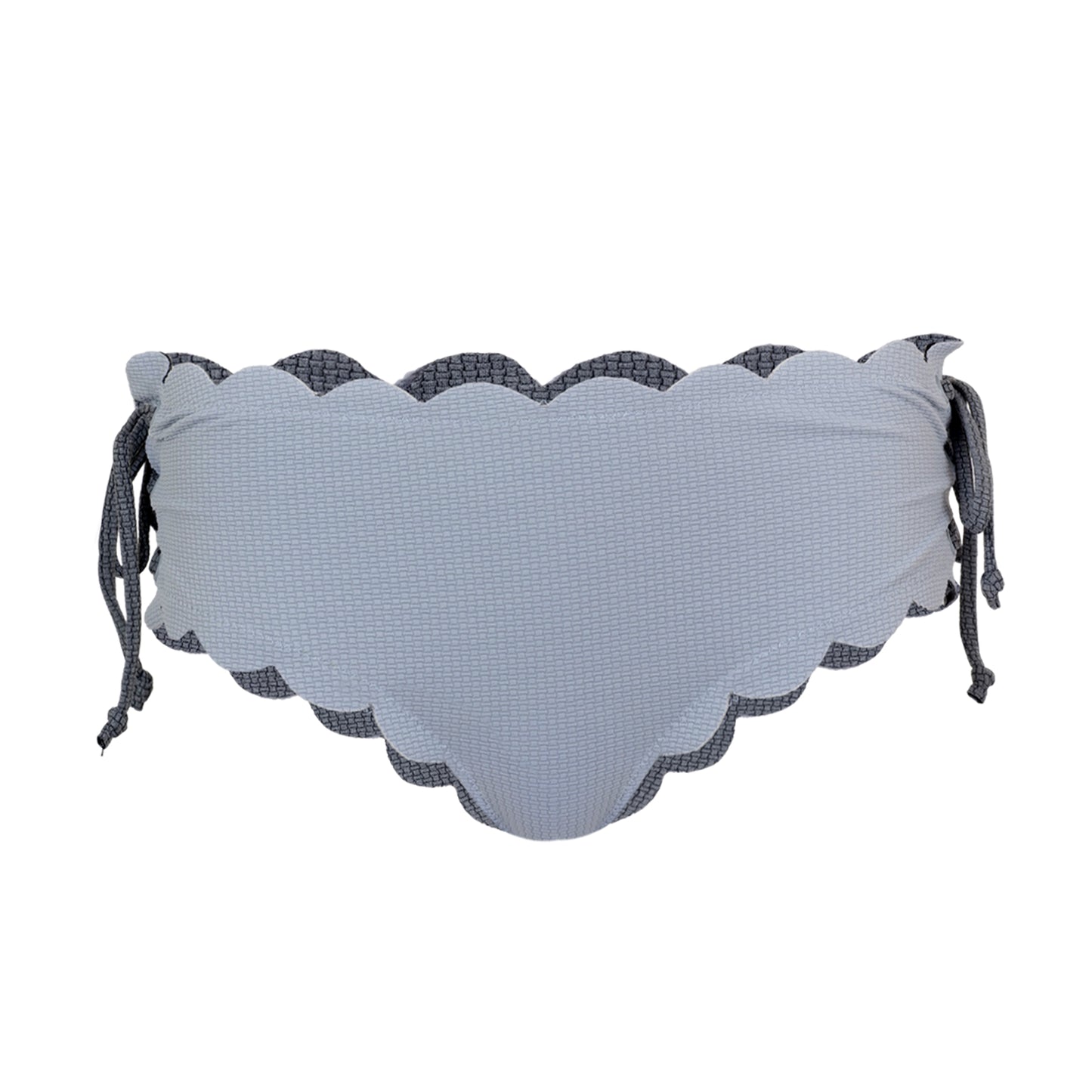 Spring Tie Bikini Bottom Seagull/Thunder - Bikini Bottom