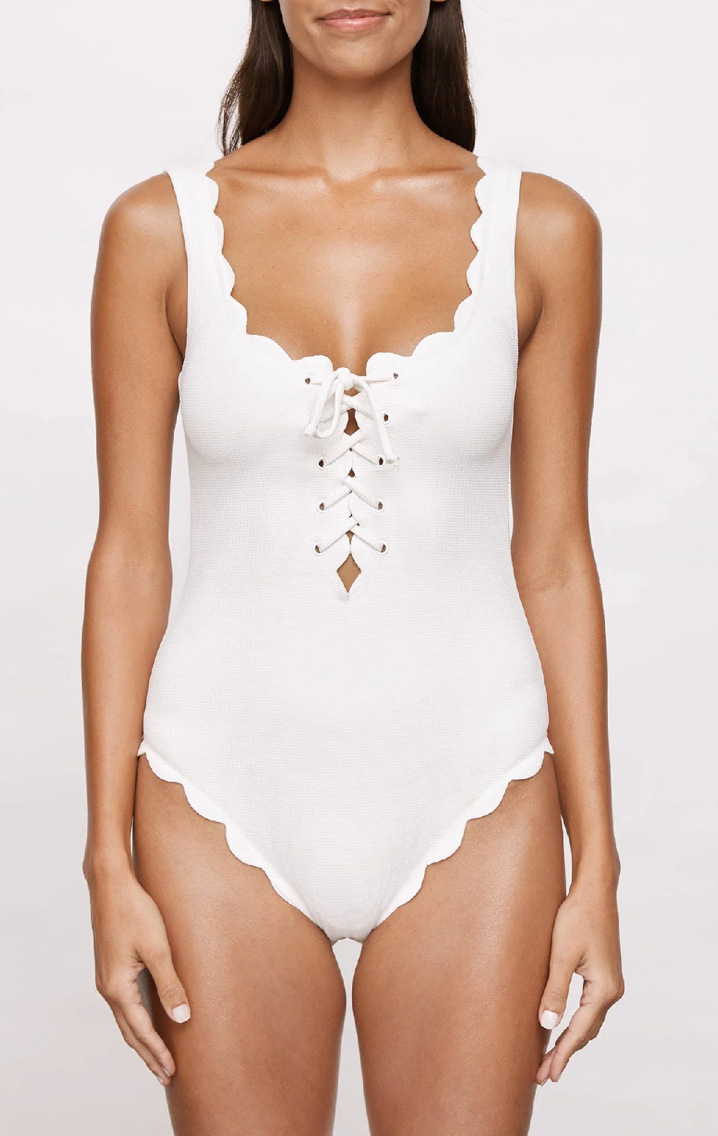 Load image into Gallery viewer, Marysia Palm Springs Tie Maillot Coconut - One Piece
