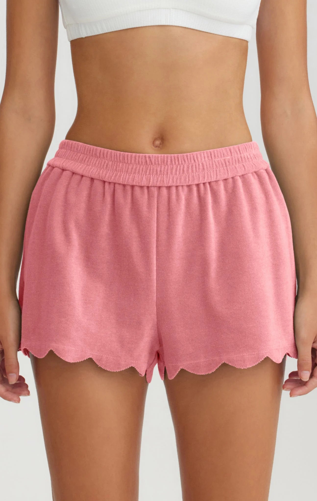 Load image into Gallery viewer, Terry Shorts Pink - Shorts
