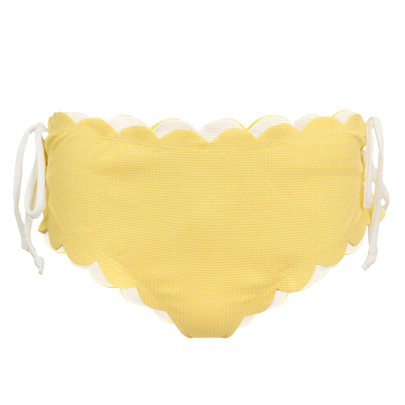 Spring Tie Bikini Bottom Limoncello/Coconut