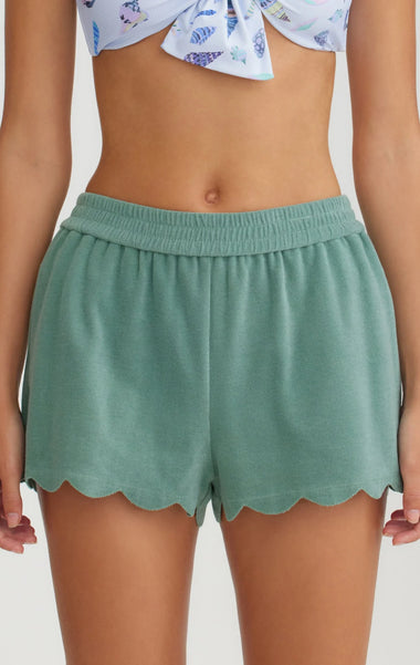 Terry Shorts Green - Shorts