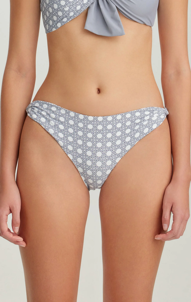 Venice Bottom Seagull Cane Print - Bikini Bottom