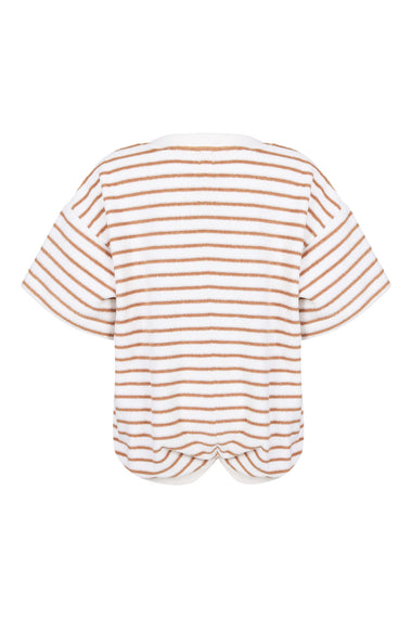 Cocoa Stripes Romper