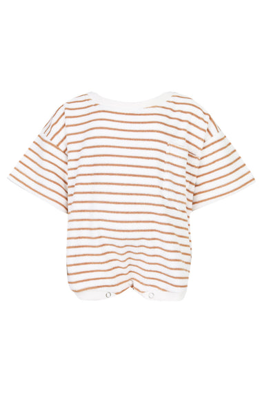 Cocoa Stripes Romper