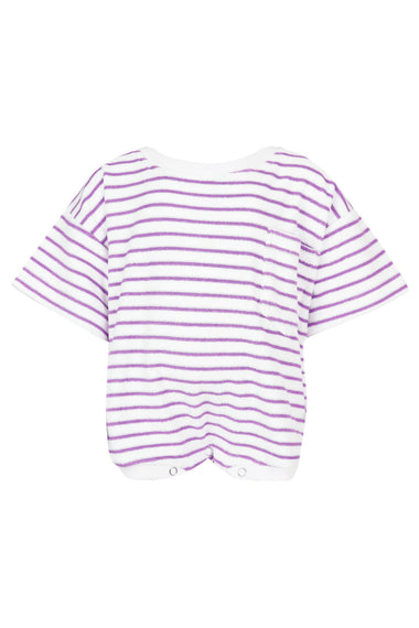 Lilac Oversize Terry Romper