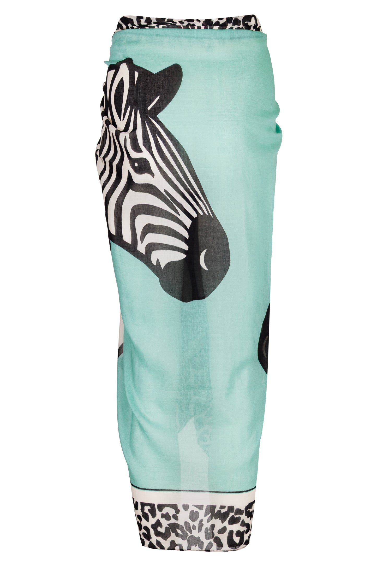 Load image into Gallery viewer, Thaiti Long Pareo Savanna Zebra
