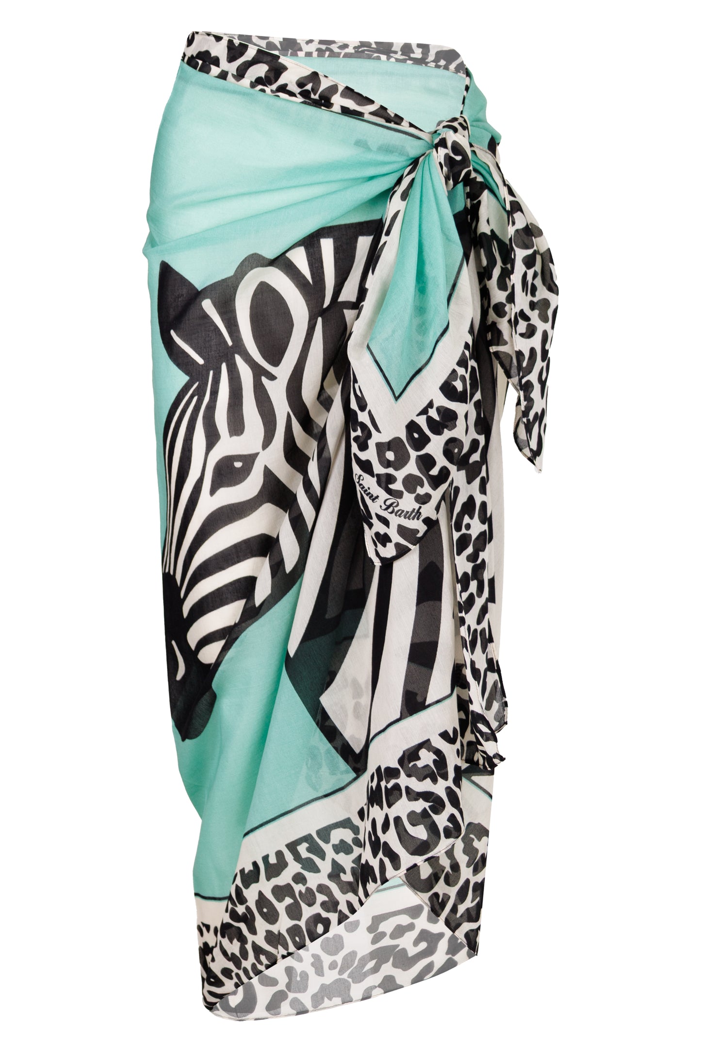 Load image into Gallery viewer, Thaiti Long Pareo Savanna Zebra
