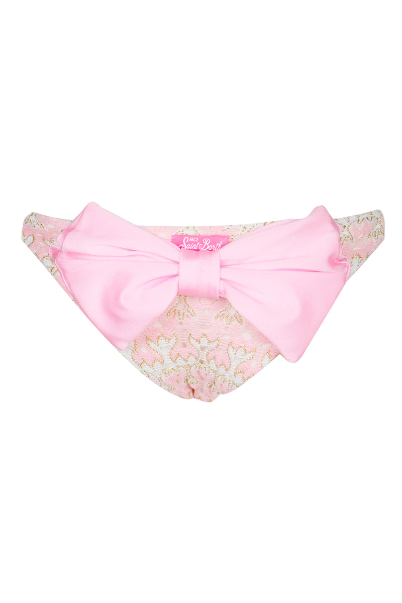 Madame Swim Brief Rachel Flower Slip With Bow
