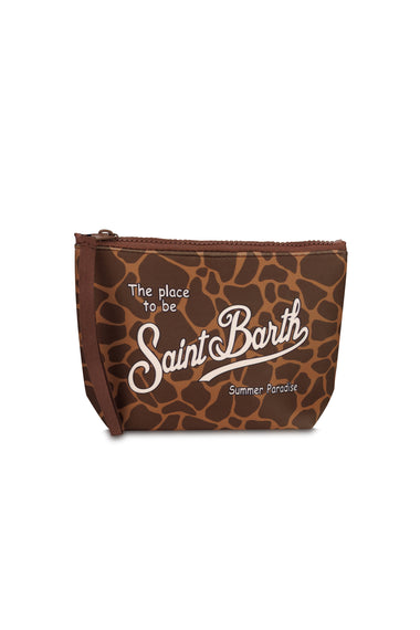 Aline Pouch Giraffe Skin