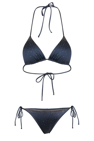 Annabelle and Marielle Bikini Shiny Waterfall
