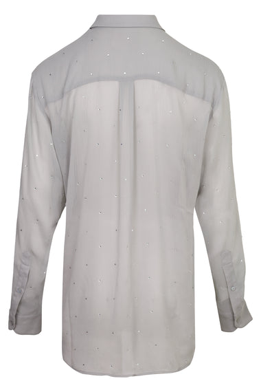 Brigitte Shirt Silver Strass