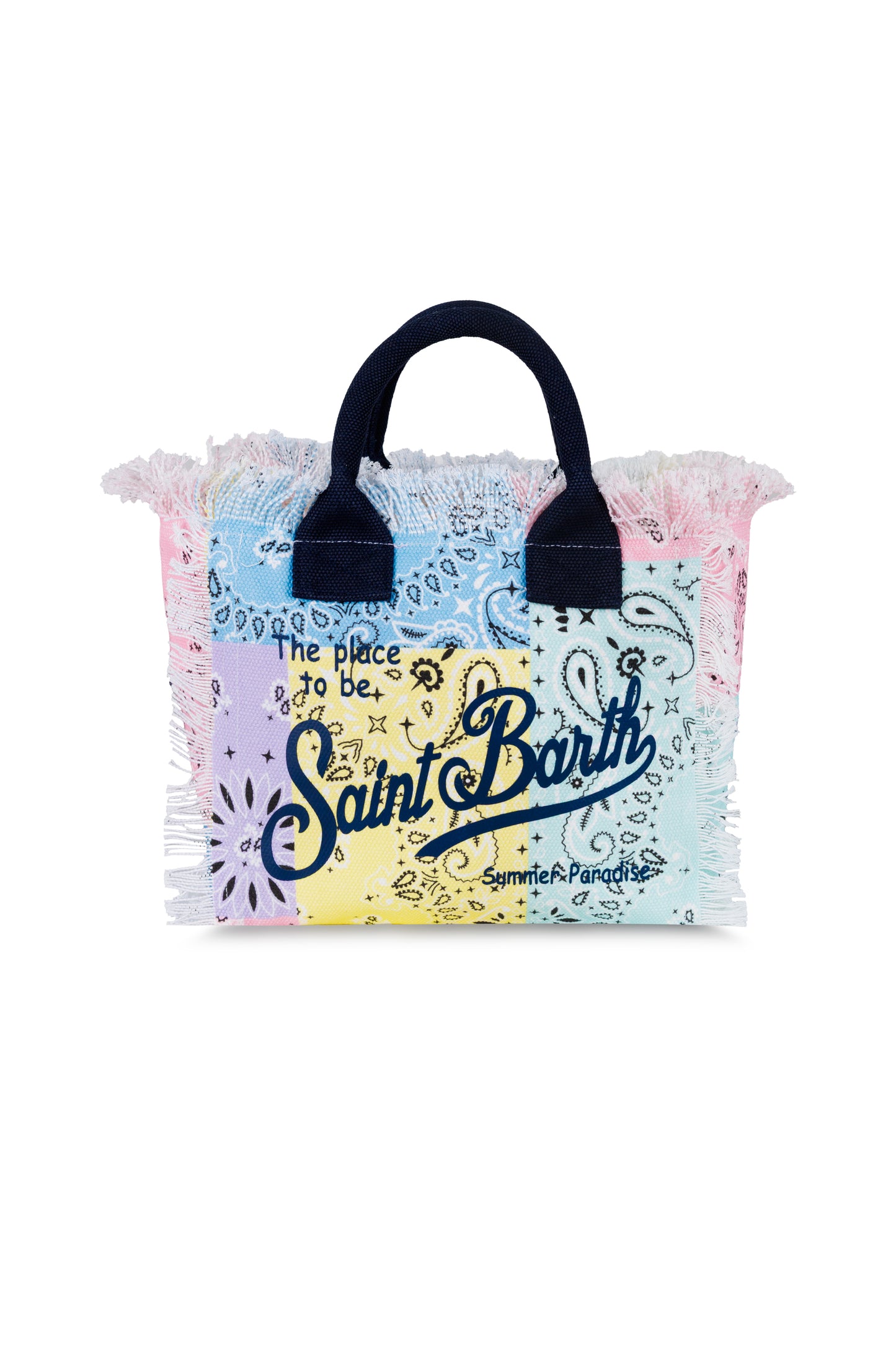 Load image into Gallery viewer, Colette Canvas Bandanna Round Bag
