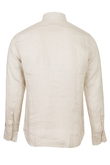 Geoi Micro Floral Linen Pamplona Shirt