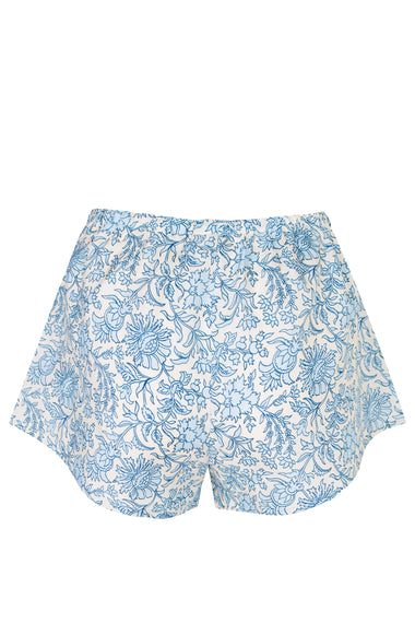 Kammy Shorts with Floral Batik Print
