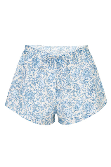 Kammy Shorts with Floral Batik Print