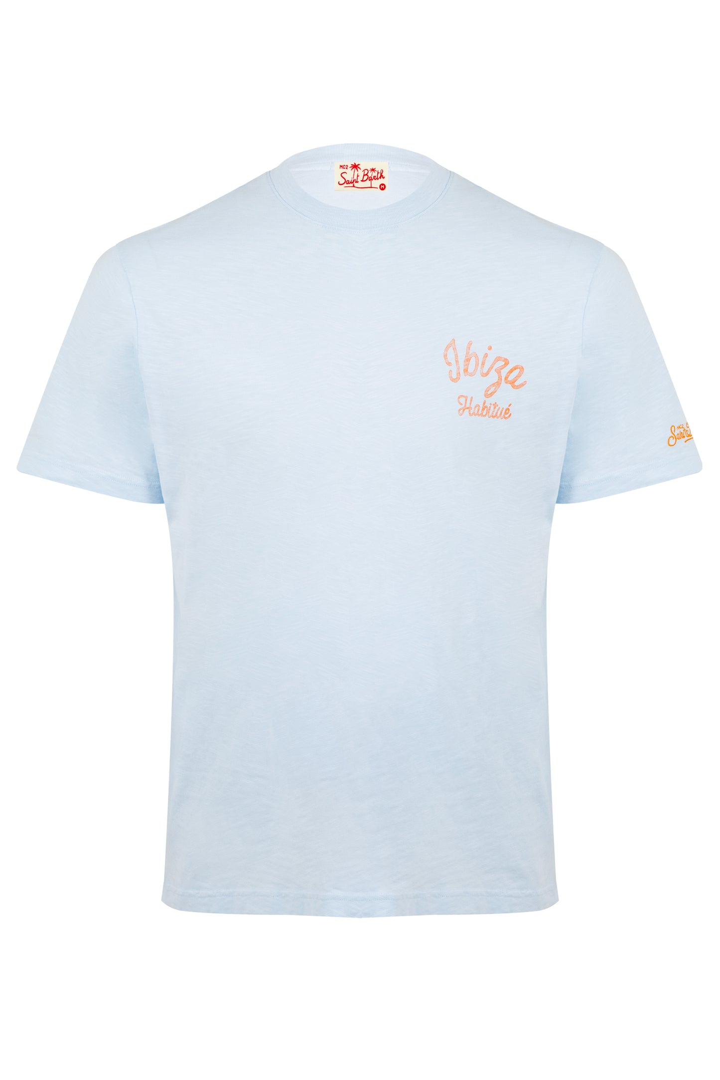 Load image into Gallery viewer, Man Cotton Flamed T-Shirt Skylar Ibiza Habitue
