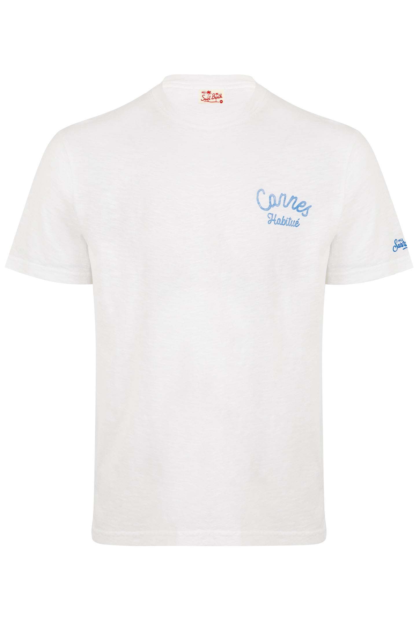 Load image into Gallery viewer, Man Cotton Flamed T-Shirt Skylar Cannes Mono
