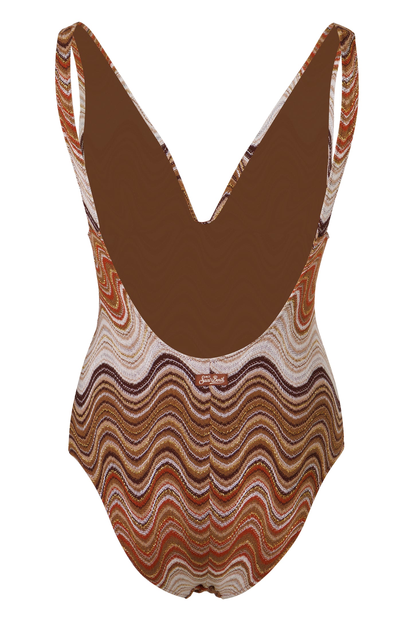 Load image into Gallery viewer, Mavi One Piece in Brown Degradé Rachel Fabric

