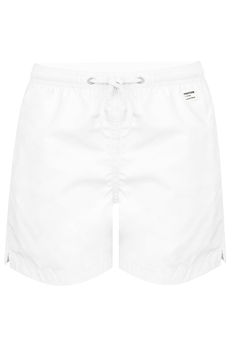 Men Lighting Pantone Shorts White