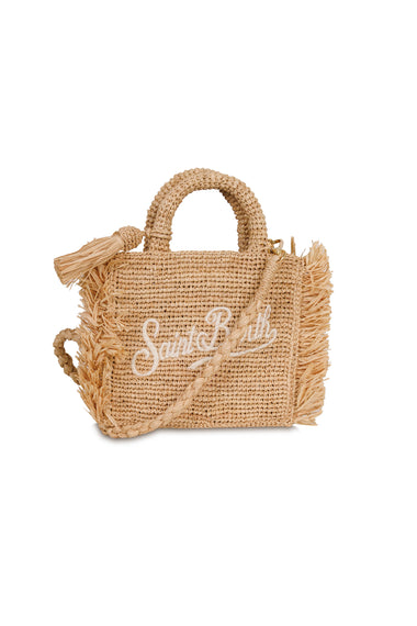 Mini Vanity Raffia Natural Bag
