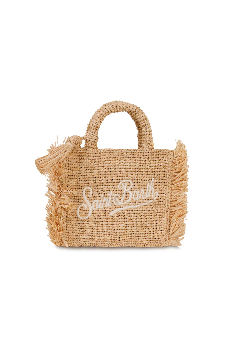Mini Vanity Raffia Natural Bag