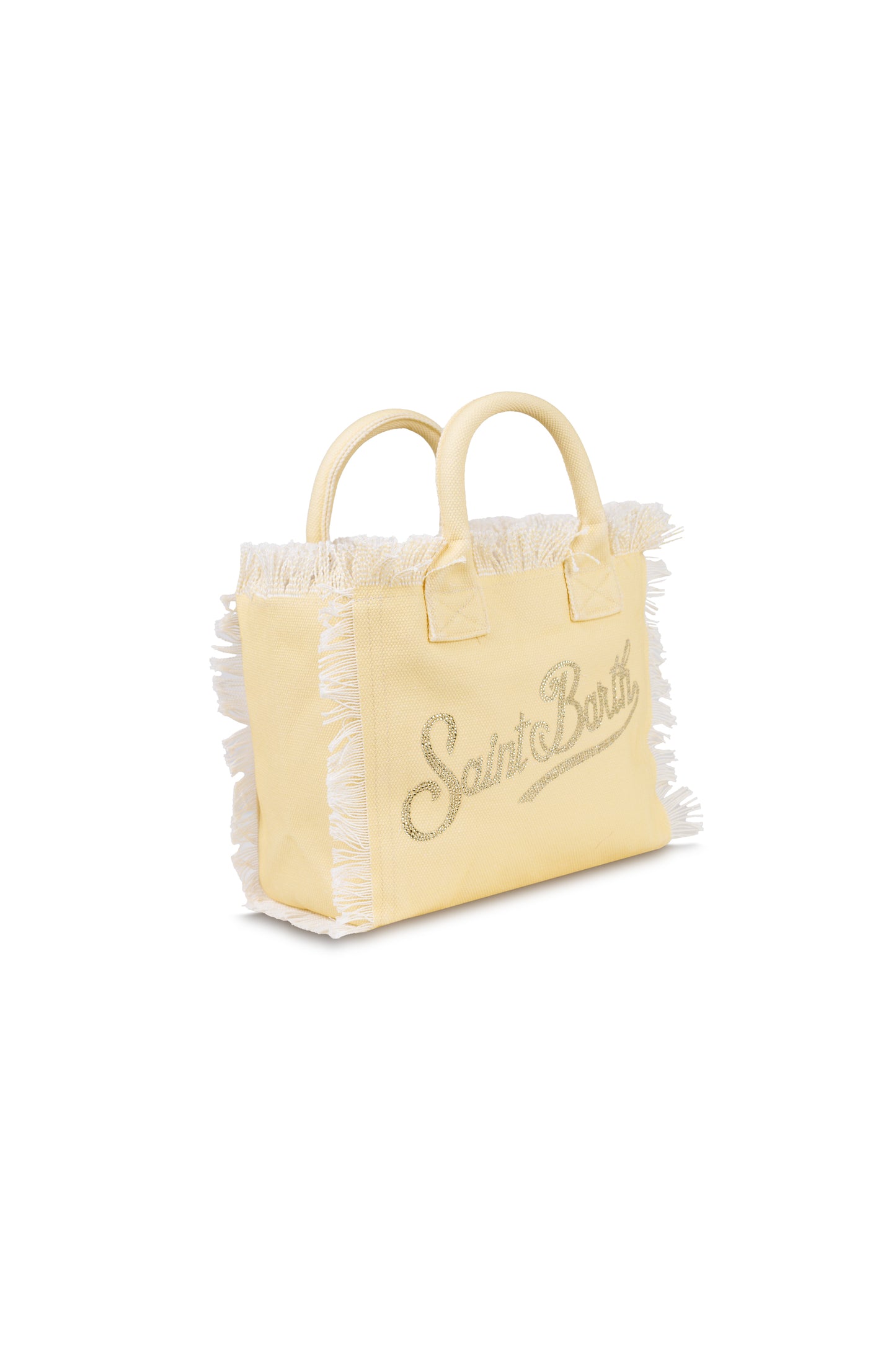 Load image into Gallery viewer, Mini Vanity with Rhinestone Logo Yellow Bag
