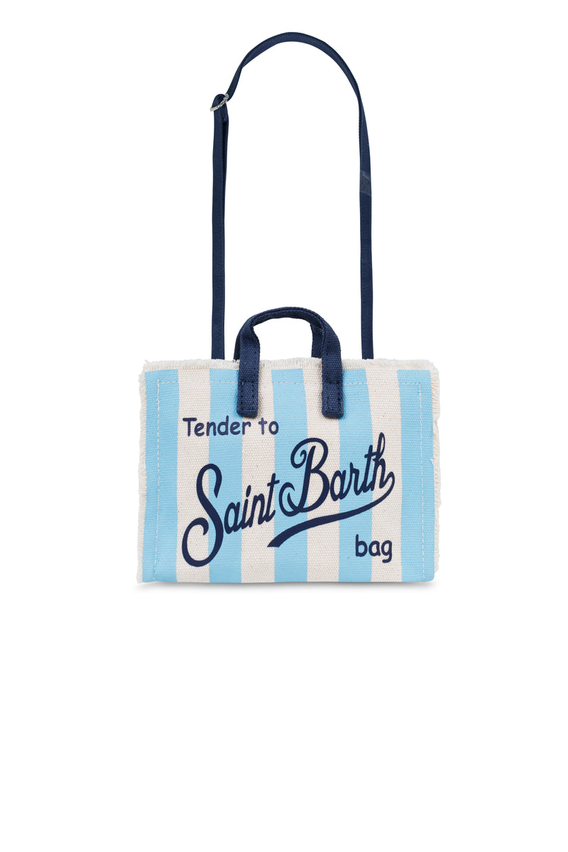 Phone Bag Donna Blue Stripes