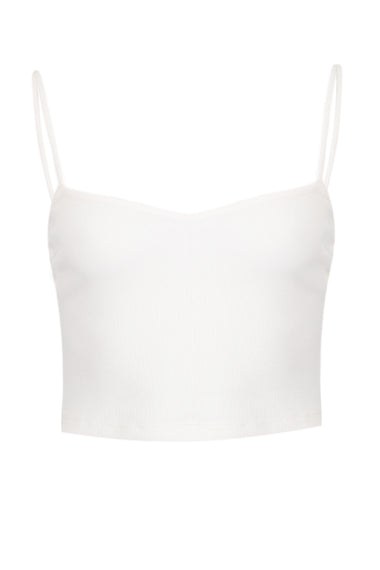 Deborah Top in Rib Cream