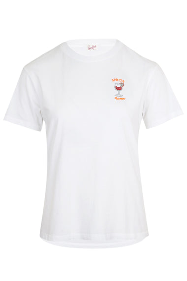 Emilie Crew Neck T-Shirt Spritz Queen
