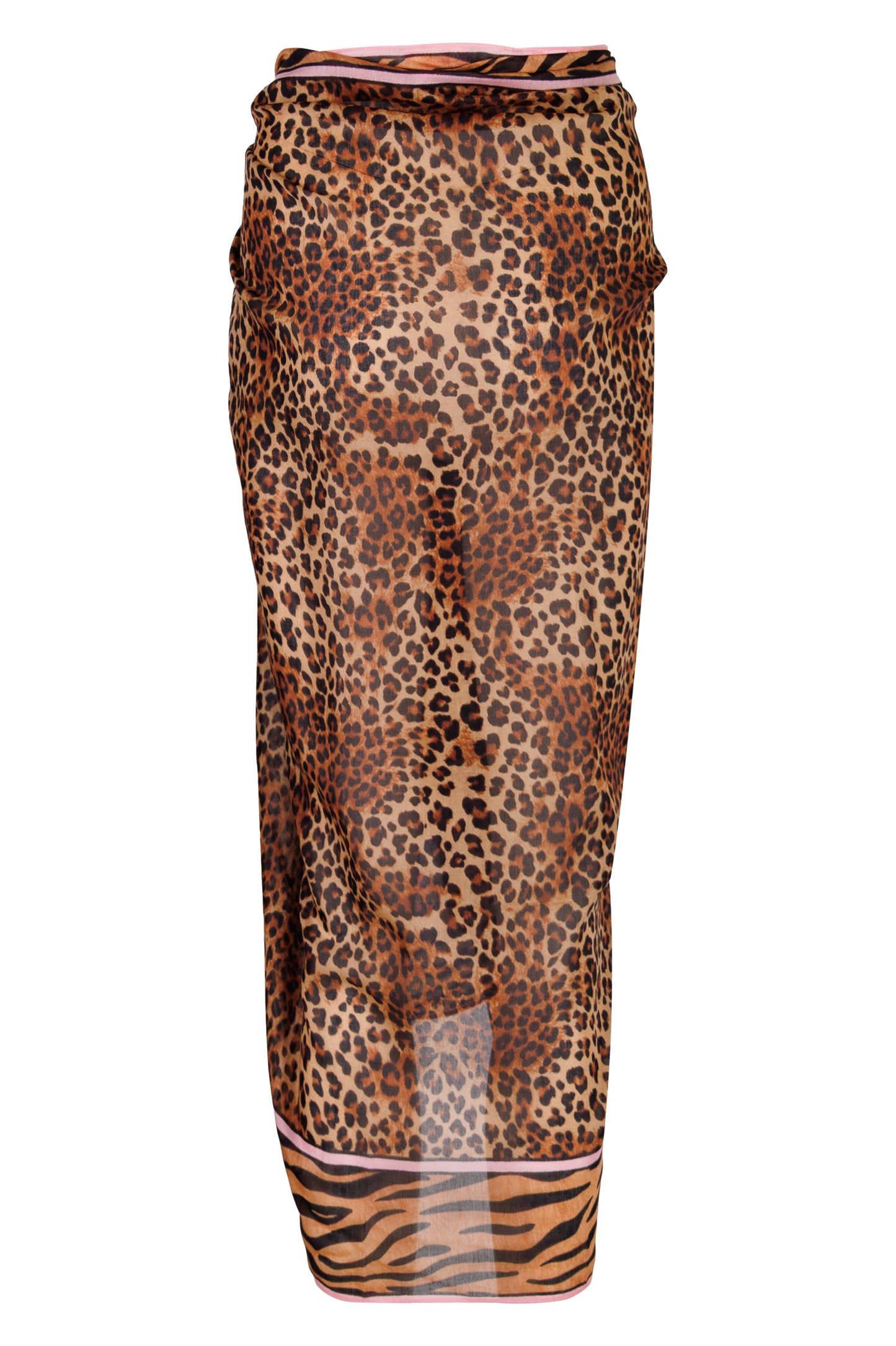 Load image into Gallery viewer, Thaiti Long Pareo Sand Leopard
