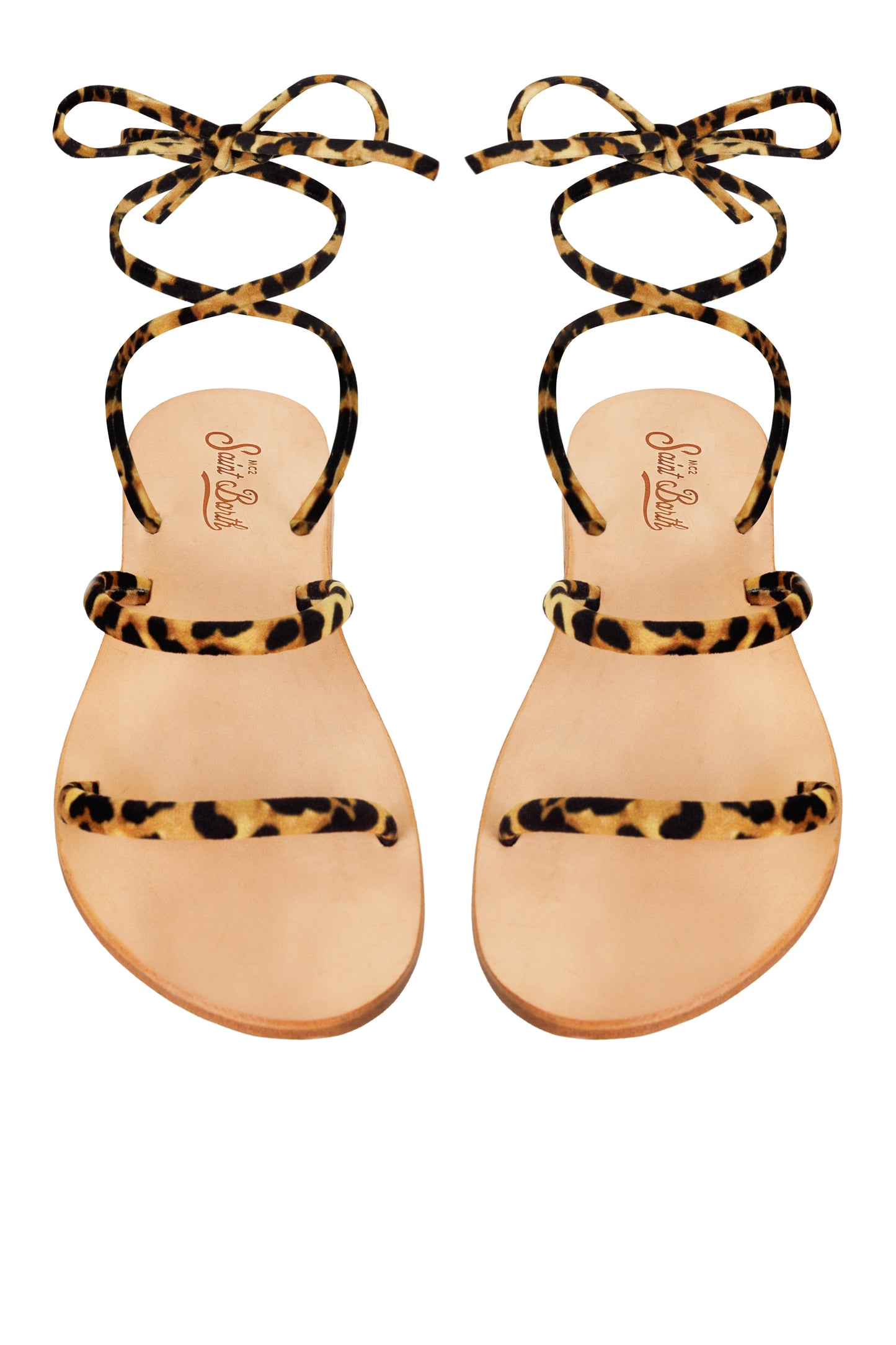 Load image into Gallery viewer, Wrap Sandal Velvet Classic Leo
