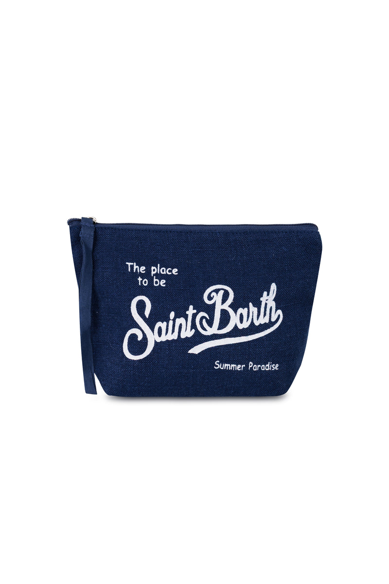 Aline Sponge Pouch Navy