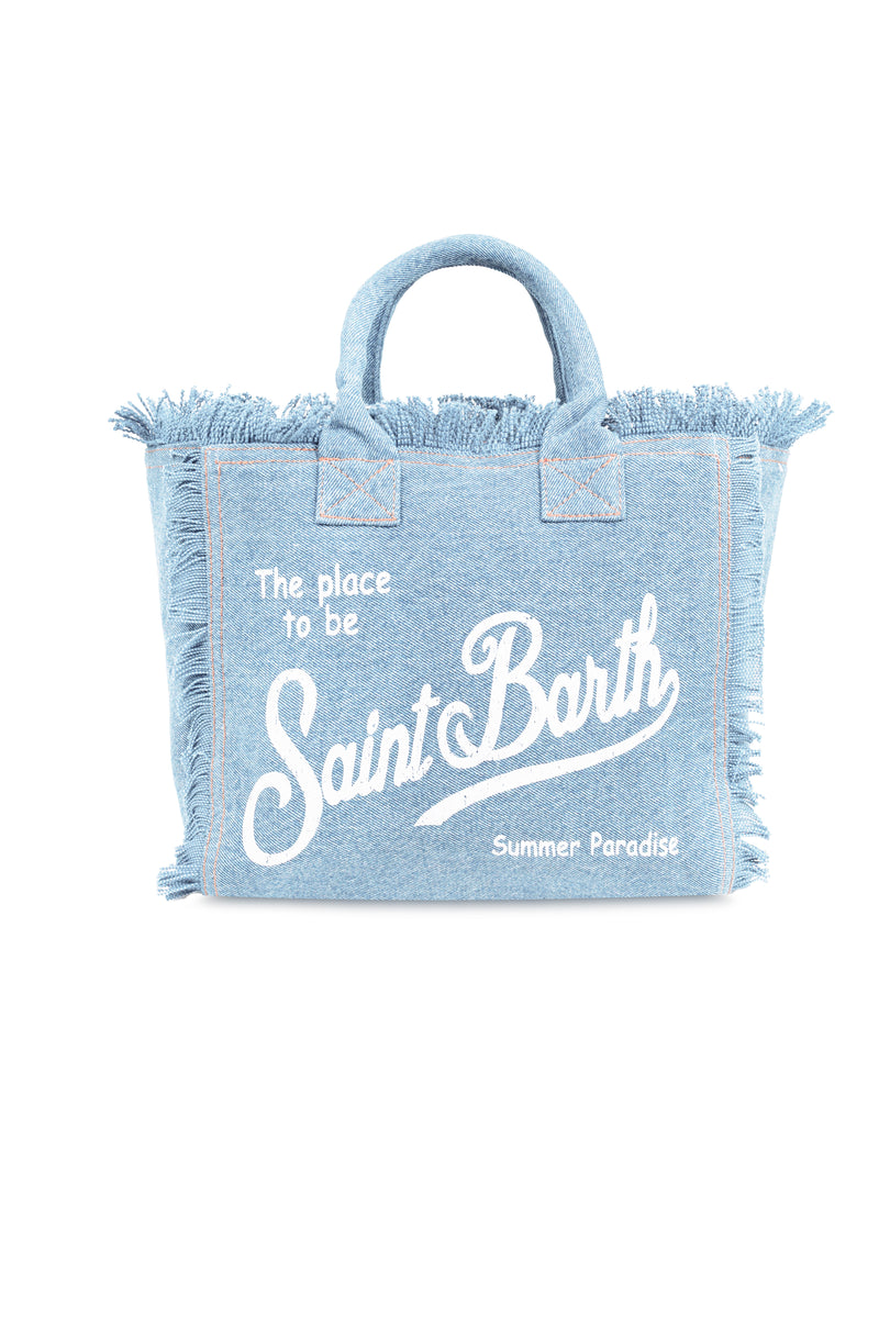 Colette Canvas Denim Light Bag