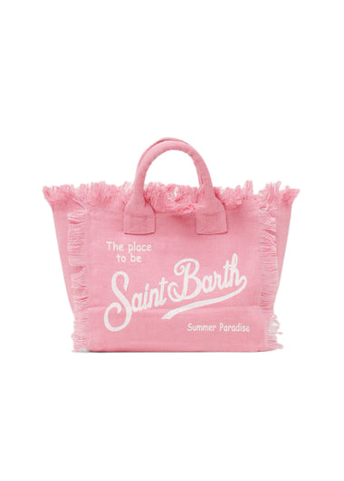 Colette Linen Bag Pink