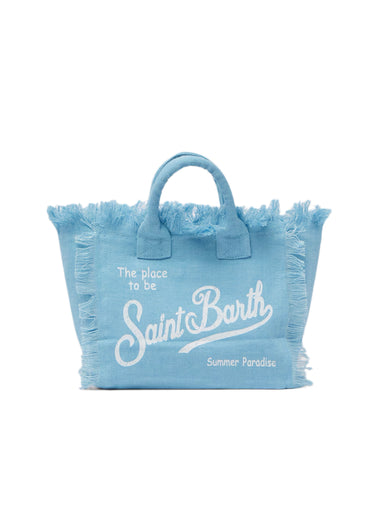 Colette Linen Bag Light Blue - ONE SIZE - Bag