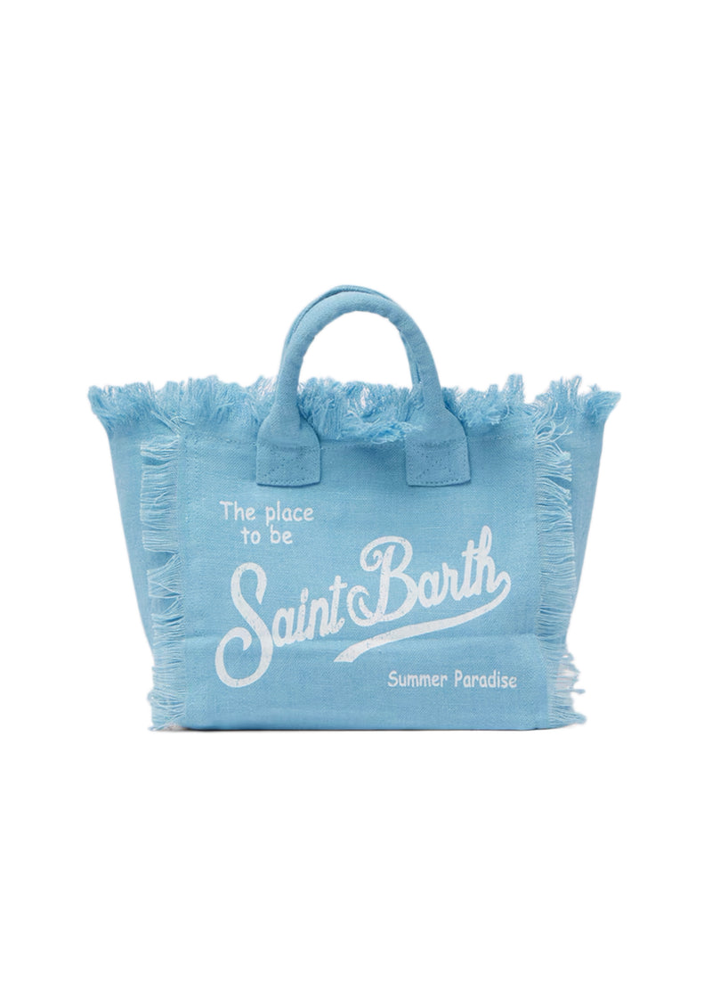 Colette Linen Bag Light Blue